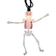 thumbnail image 3 of Northlight Skeleton Halloween Lights - Clear Lights - 7.5' Black Wire - 10ct, 3 of 4