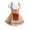 Khaki, variant on Girls Kids Teens Traditional German Bavarian Dirndl Dress with 𝐦aid Apron, 𝐎ktoberfest Dress Halloween Outfit 𝖢arnival 𝖯ar𝗍y Festival Celebration