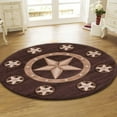 thumbnail image 2 of AllStar Rugs Hand-Tufted Chocolate Area Rug, 2 of 2