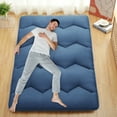 thumbnail image 2 of Faitaliicy Japanese Floor Mattress Twin Size Futon Mattress Full Size Foldable Roll Up Sleeping Mattress Futon Floor Bed Dormitory Sleeping Pad For Adults Kids Camping Trips Guest Room, 2 of 8