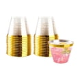 thumbnail image 1 of 25 vasos de plástico de 9 onzas, vasos de plástico transparente, vasos desechables Leyfeng Copas de plástico, 1 of 8