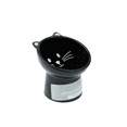 thumbnail image 3 of One Paw, Elevated Cat Bowl, Ceramic, Black, 150 ml, 3 of 5