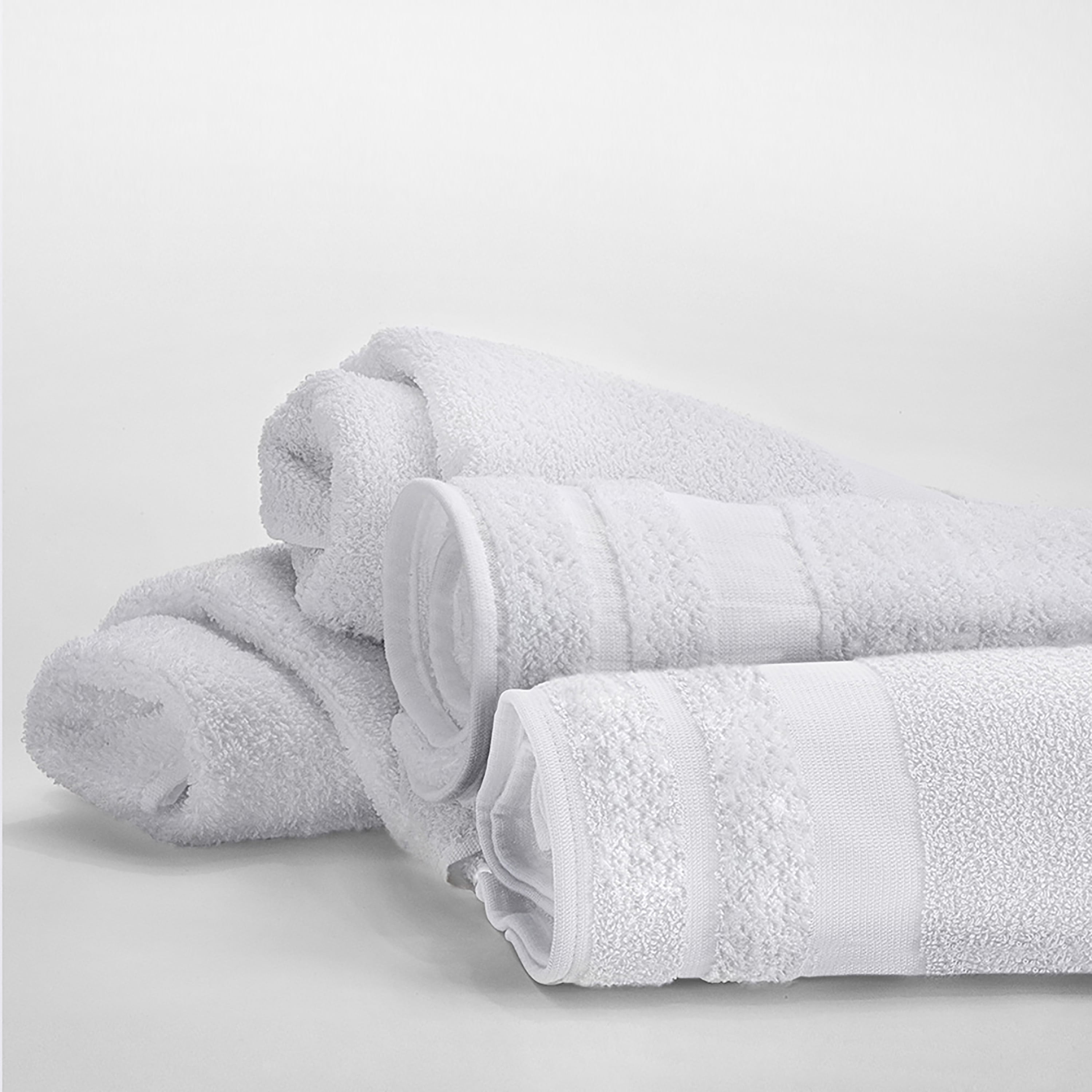 Martex Bath Towel, 24 x 48 In, White, PK12 7131786