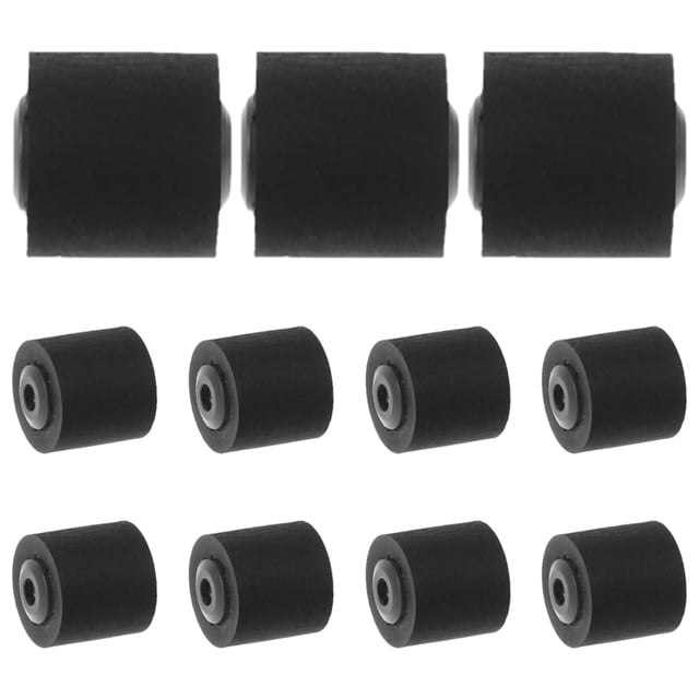 OFFIGAM 12Ud Rodillo Pinza Para Cassette Accesorio Repuesto Para Radio Material De Goma