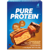Pure Protein Bars, Chocolate Salted Caramel, 20g Protein, Gluten Free, 1.76 oz, 4 Ct