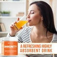 thumbnail image 5 of GoBiotix Immunity Fizz Drink with Vitamin C, Zinc & Elderberry for Immune Support, Orange, 30 Servings, 5 of 9