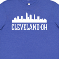 thumbnail image 4 of Inktastic Cleveland Ohio Skyline City Silhouette Youth T-Shirt, 4 of 5