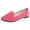 Watermelon Red, variant on Willtoo Womens Ballet Flats 2026 Pointed Toe Slip-On Dressy Flat Shoes Casual Lightweight Comfortable Business Work Loafer Shoes