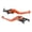 1orange, variant on Motorcycle Brake Lever with Ergonomic Grip for Aluminum Construction