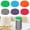 Pink, variant on Cosmug Reusable Silicone Can Lids Covers Beer Beverage Soda Pop Drink Protector Saver Caps Jar Toppers Food Grade Flexible Stretchable Lids Kitchen Accessories A Dust Cover