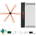 thumbnail image 2 of Flexible 33-Foot Chimney Cleaning Kit – Ergonomic Brush, 10 Reinforced Rods, 360° Sweep for Fireplace Flue & Home Pipes, 2 of 11