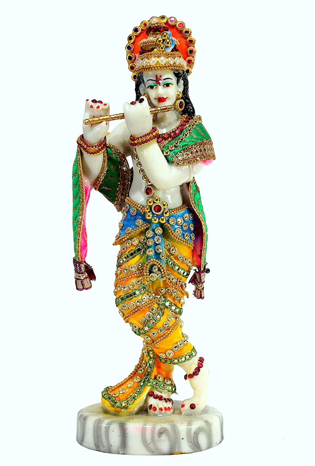 eSplanade Hand Carved God Kishan Krishna Murti Idol Statue Sculpture