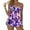 Purple, variant on Swim Tankini Top For Women Bandeau Mesh Strapless No Bottom Black Swim Suit Tops Women Bathing Suit Purple L
