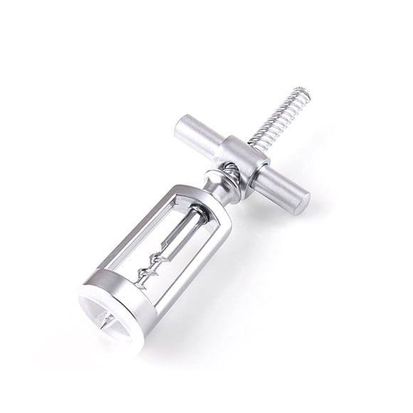 Sacacorchos Inteprter de Aleación de zinc para vino tinto HA4039-00B plata 15,5 * 7 * 3,8 cm