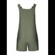 thumbnail image 4 of Cortos de Verano A para Mujer, Casuales Sin Mangas con Bolsillos Verde XXL, 4 of 9