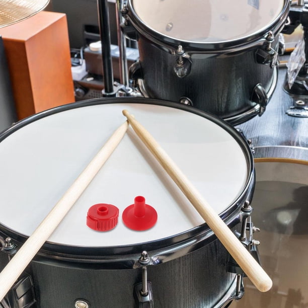 KAKOWELY 1Jgo Tuerca Rápida Para Platillo De Percusión Plástico Rojo Compatible Con Diferentes Soportes