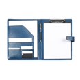 thumbnail image 1 of Leather A4 Folder With Pen Insert Multifunctional Contract Signing Board Clip Business Office Meeting Writing Pads, 1 of 6