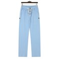 thumbnail image 4 of Akiihool Loose Cargo Pants for Men Mens Pants Cargo Joggers Casual Pant Slim Fit Chino Trousers Sky Blue,M, 4 of 9