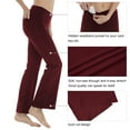 thumbnail image 5 of FEDTOSING Women's Sweatpants Cotton Jogger Female Drawstring with Pockets Red,up to 2XL, 5 of 6
