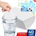 thumbnail image 1 of Laundry Detergent Sheets, 40 Sheets Clear Plastic-Free Hypoallergenic Liquid Less Sheets for Home Dorm Travel Camping & Hand Washing, 1 of 8