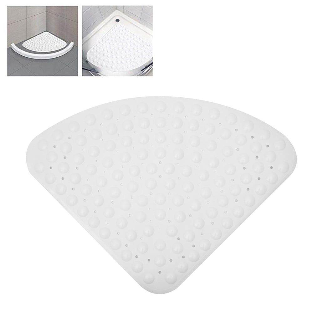 Transparent corner safety bath /& shower liner shower mat for eckduschen ø54cm
