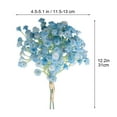 thumbnail image 3 of Qocolcyl Blue Baby Breath Artificial Flowers Fake Babys Breath Gypsophila Flowers Bulk Realistic Artificial Flowers Bouquet Flores Decoracion for Wedding Floral Arrangement Party Home Decoration, 3 of 7
