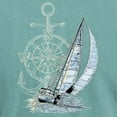 thumbnail image 3 of CafePress - Sailing Boat T Shirt - Mens Comfort Colors Shirt, 3 of 5