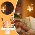 thumbnail image 4 of How the Grinch Stole Christmas THE 2024 Grinch Ghost Flickering Nightlight, LED Faux Fire Ghost Lamp,Halloween Ghost Bedroom Night Light Indoor Decorations Gifts For Family, Friends, Kids, 4 of 6