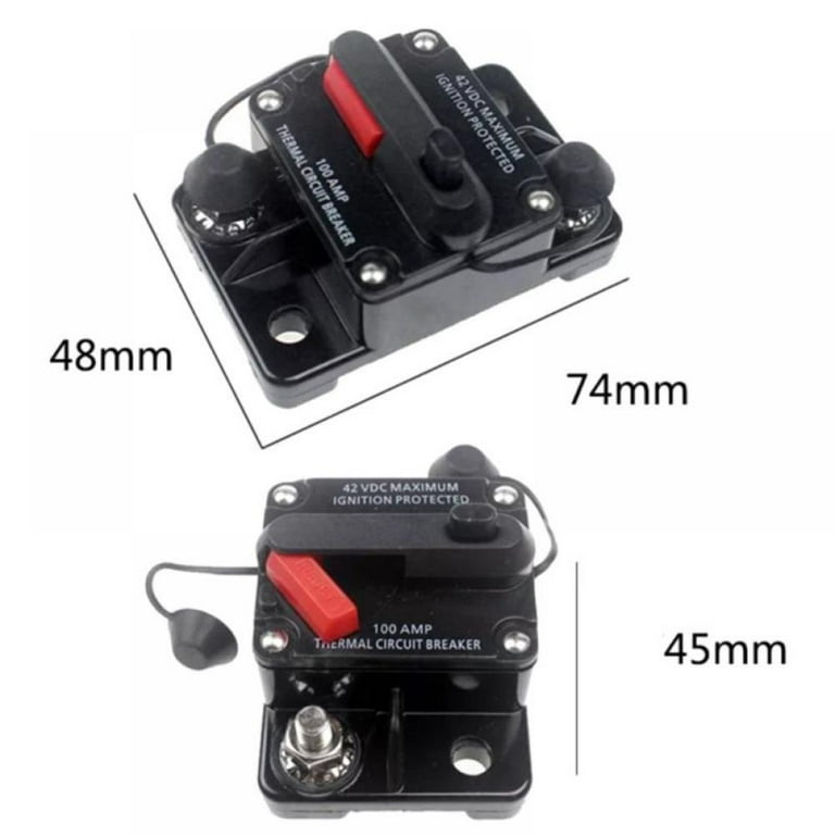 300 Amp Circuit Breaker 30A-300A with Manual Reset
