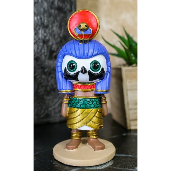 Ebros Weegyptians Collection Egyptian God Falcon Ra Statue 4.25" Tall