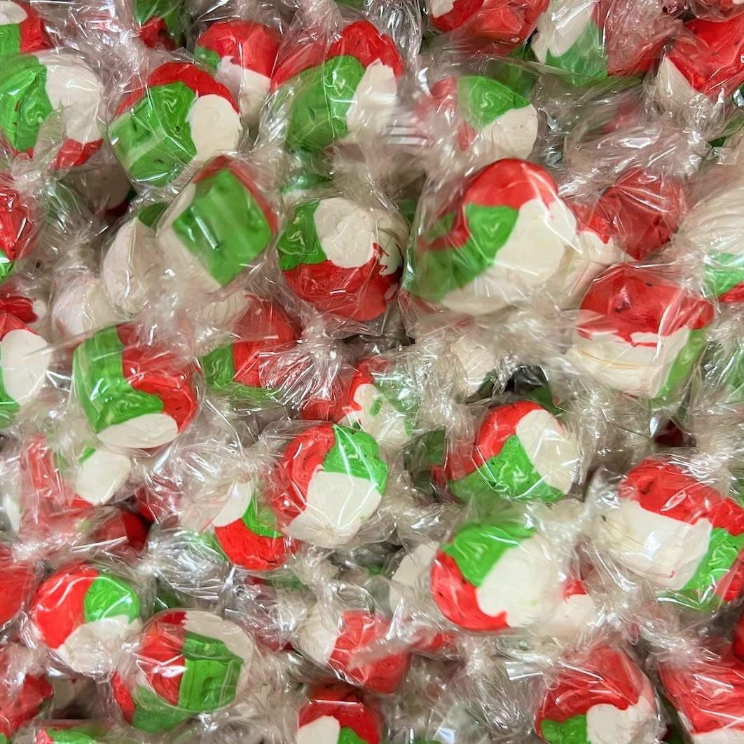Christmas Peppermint Taffy Chews by It's Delish, 12 Oz Bag