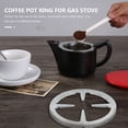 thumbnail image 3 of WHAMVOX Heat Resistant Coffee Pot Stove Support Rack 2Pcs Round Iron for Camping Gas Stove, 3 of 8