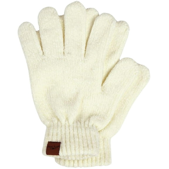 Britt's Knits Beyond Soft Warm Winter Chenille Gloves - Oat (Women's)