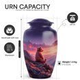 thumbnail image 2 of Yatskia Mountain View Teddy Bear Decorative Large Memorial Urn for Ash Adult Brother and Sister, Small Funeral Urns for Human Ashes Keepsake, (Classic 10 Inch and 3 Inch), 2 of 2