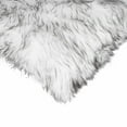 thumbnail image 3 of 18" x 18" x 5" Gradient Gray/Faux Fur - 2pack Pillow, 3 of 3