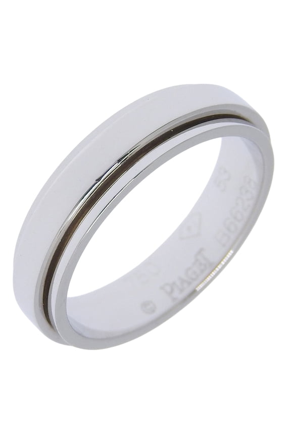 Pre-Owned Piaget Possession Ring, Size 12.5, 18K White Gold, Approx. 5.5g, Women's.