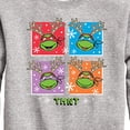 thumbnail image 3 of Teenage Muntant Ninja Turtles - Reindeer Turtles - Toddler And Youth Crewneck Fleece Sweatshirt, 3 of 5