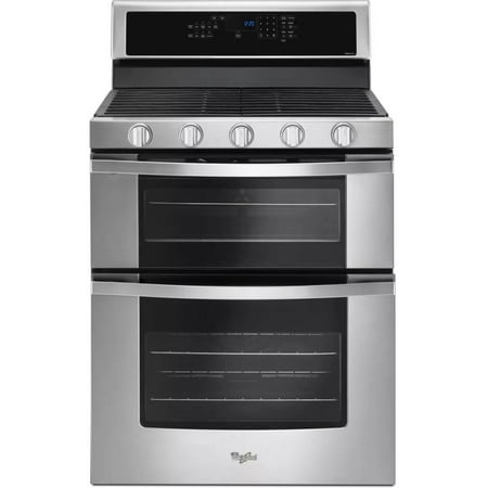 Whirlpool WGG745S0FS 6.0 Cu. Ft. Stainless Gas Double Oven Range