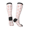 thumbnail image 5 of Lsque Rabbit Is And Carrots Printed Crew Socks Men's Women's LightWeight Thin Casual Calf Socks ,Knee High Socks,Cotton Socks, 5 of 9