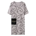 thumbnail image 5 of Ropa de dormir ligera de manga corta para mujer, ropa de dormir holgada de algodón con simulación de maternidad para el hogar, cómoda con estampado de dibujos animados, verano, 5 of 5