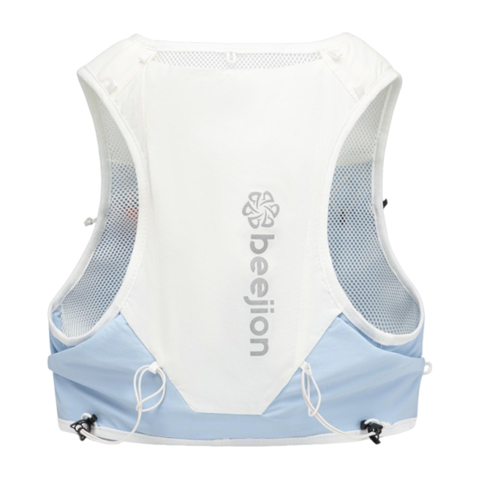 harayaa Hydration Vest Adjustable Multi Pockets Men Women Running Backpack for Camping S Blue