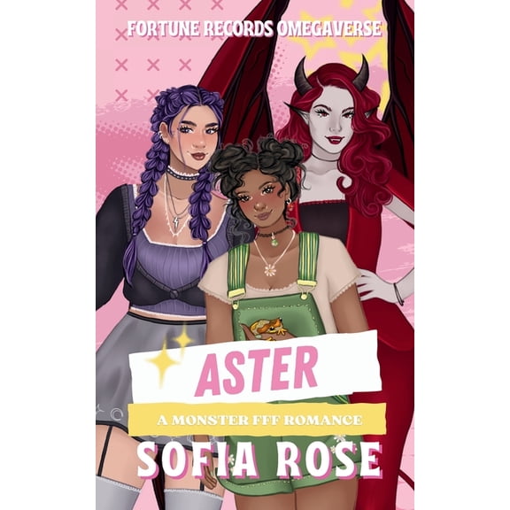 Fortune Records Omegaverse Aster: A Monster FFF Romance, Book 1, (Paperback)