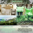 thumbnail image 6 of 5 Gallon Biodegradable Garbage Bags -  100 Count Unscented Compostable Trash Leakproof & Resistant Wastebasket Liners Fit For Kitchen Pet Or Diaper Pail 5 Rolls Clear Green, 6 of 7