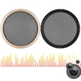 thumbnail image 4 of 2PCS 10inch Audio Speaker Cover Decorative Circle Protective Metal Mesh Cover Gold+Black, 4 of 8