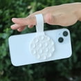 thumbnail image 3 of Magnetic Suction Cup Phone Mount on Mirror Shower Silicone Sucker Phone Case Grip Stand Holder for iPhone 15 14 13 12 11 Magsafe (Light Blue), 3 of 7