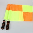 thumbnail image 2 of SEWACC Match Waving Flag Traffic Conducting Stainless Steel 2Set 19.3X15.7In, 2 of 7