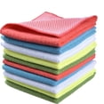 thumbnail image 2 of 4 paños de limpieza de malla de fibra superfina para cocina (amarillo, rojo, verde y azul por cada uno), 2 of 7
