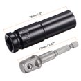 thumbnail image 2 of Unique Bargains Socket Accessory Set, 15mm Deep Socket 1/4' Hex Shank Impact Adapter with 1/2' Drive, 2 of 5
