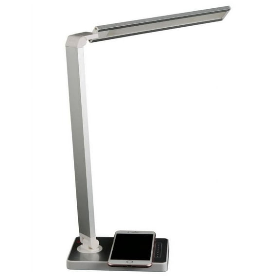 Amax Lighting 10W Aluminum with 110V-240V LED Desk Light White Finish White White