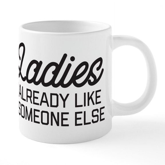CafePress - Sorry Ladies - 20 Oz White Ceramic Mega Mug